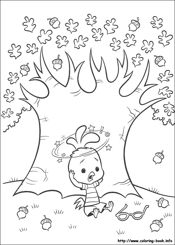 Chicken Little coloring picture